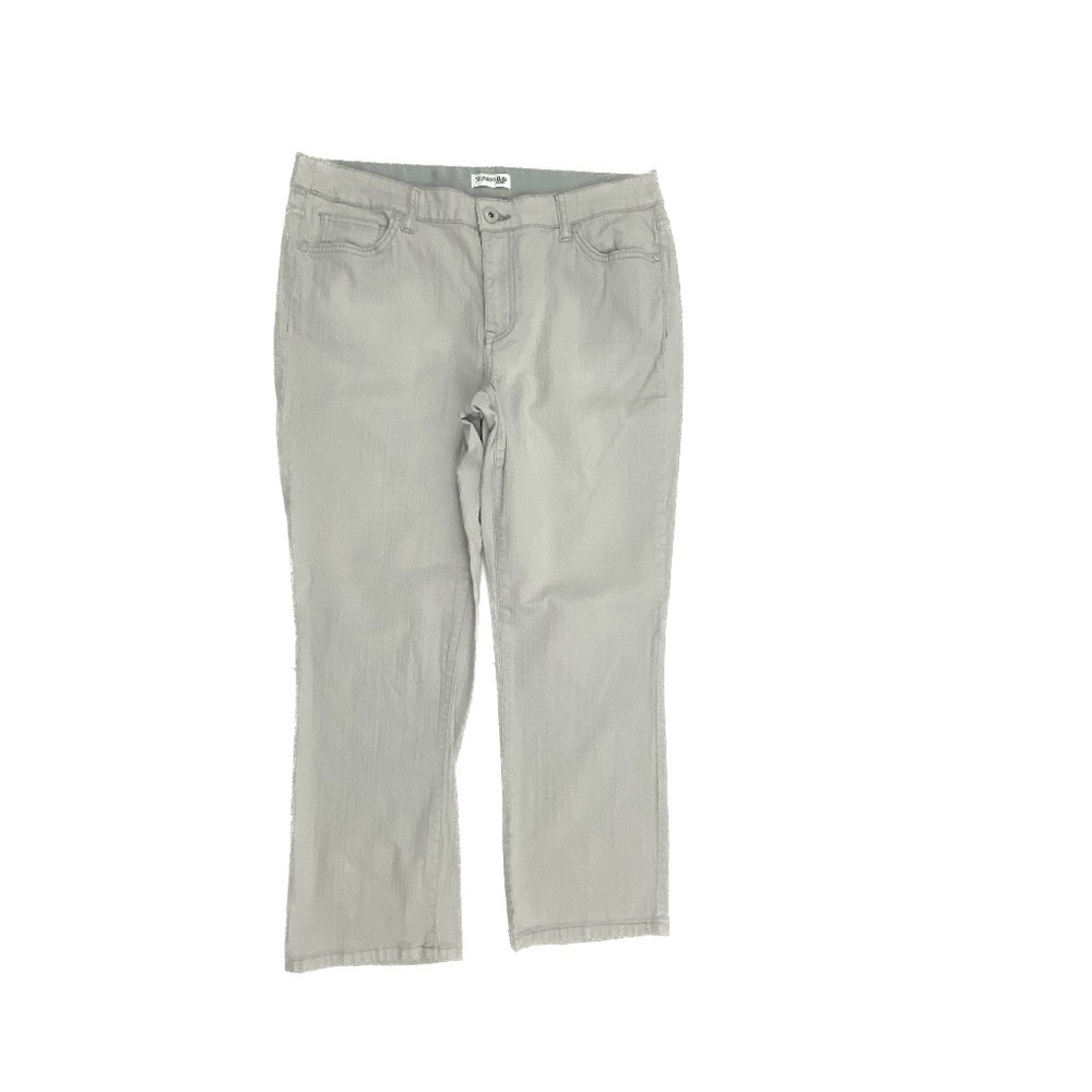 St. John's Bay Cropped Women's size 12 Gray Denim Jeans